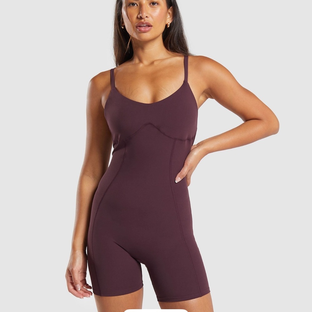 Women's Burgundy Bodysuit - Never Worn